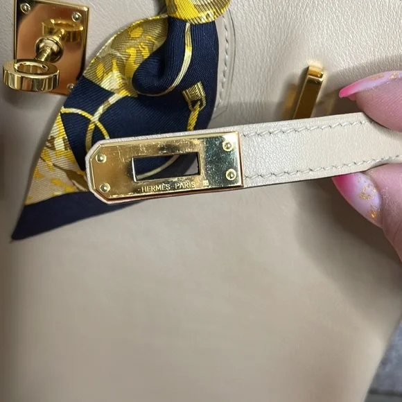 Hermes Swift Birkin 25 TRENCH C-stamp FULL set - Picture 4 of 17